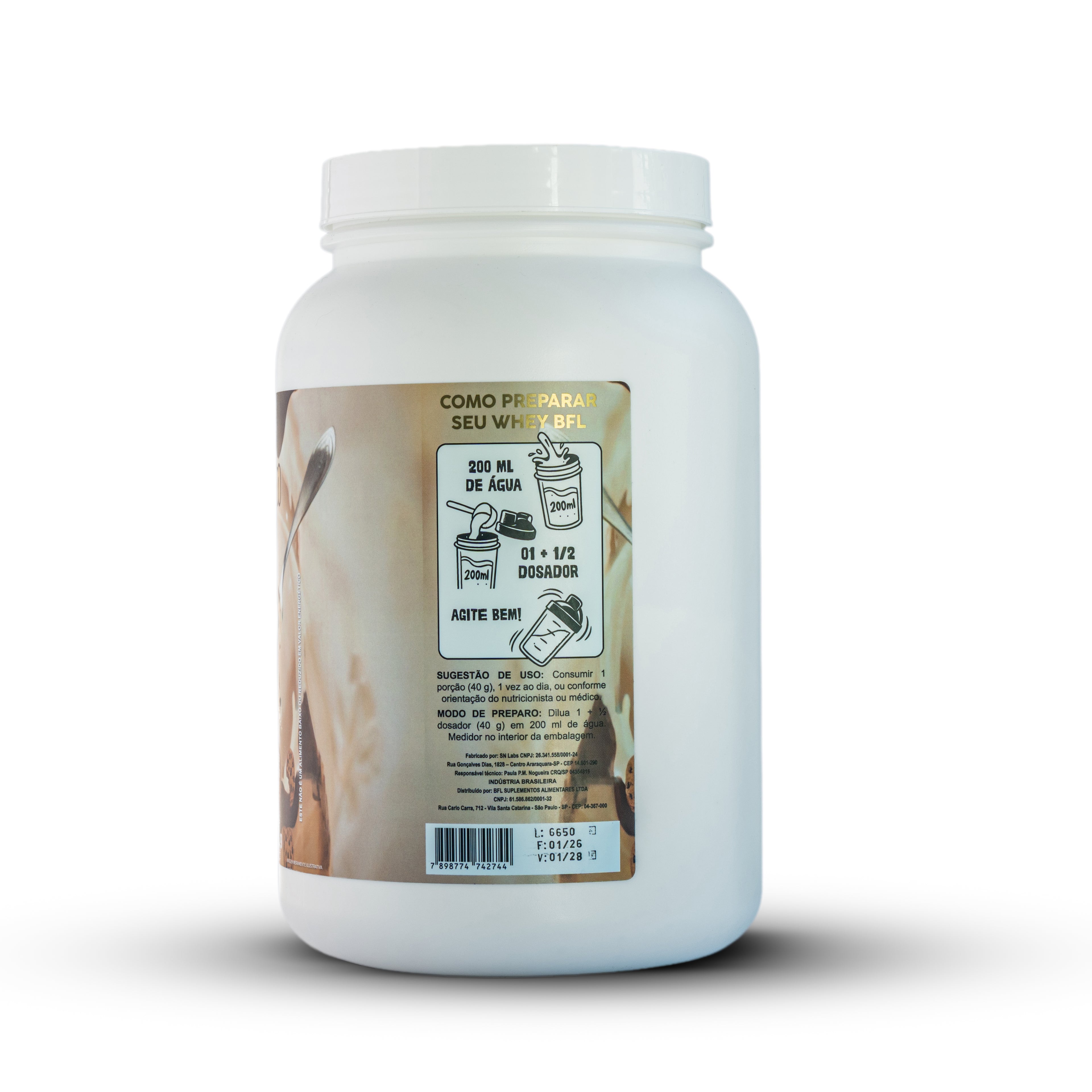 Whey Protein Ice Cream Cookies 900g