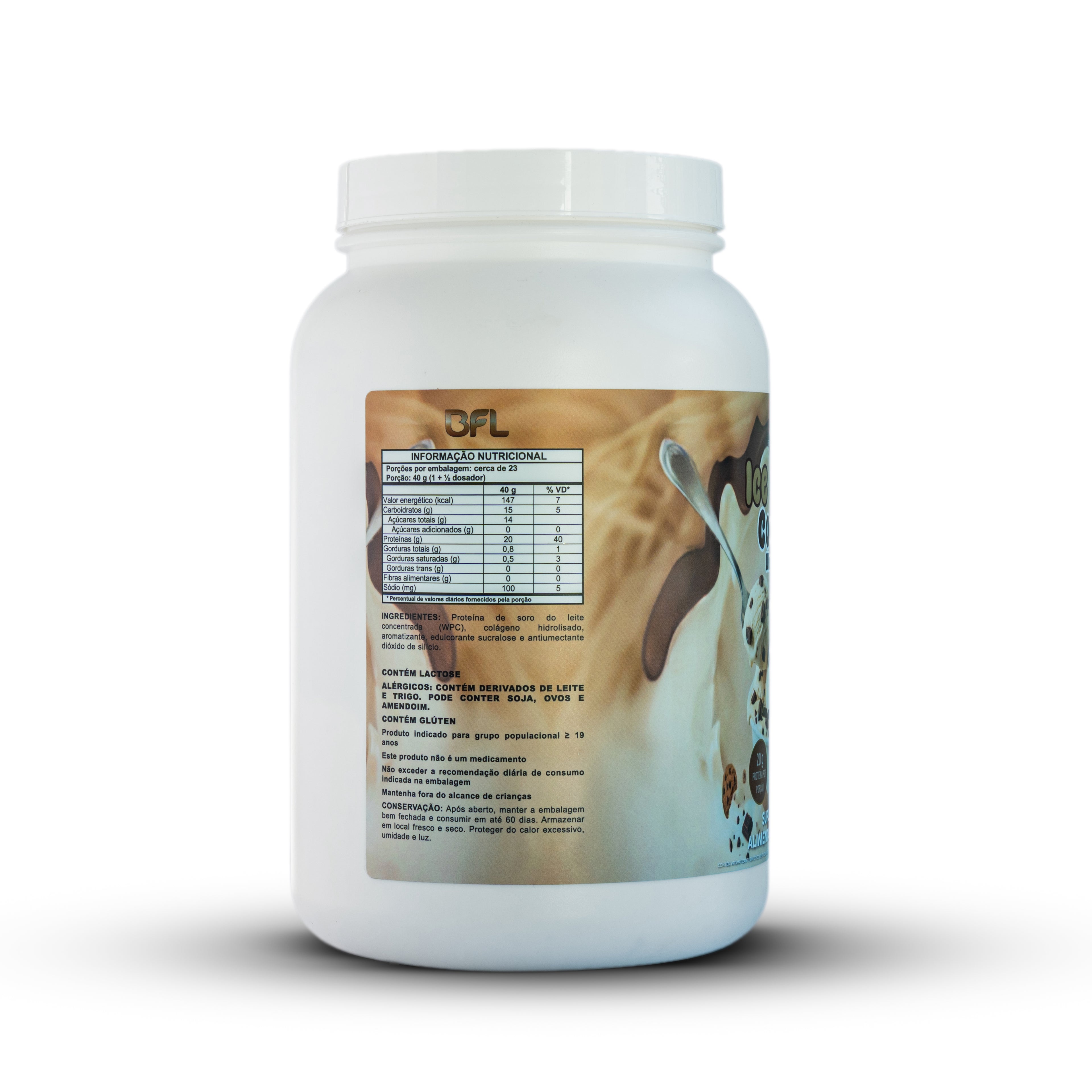 Whey Protein Ice Cream Cookies 900g