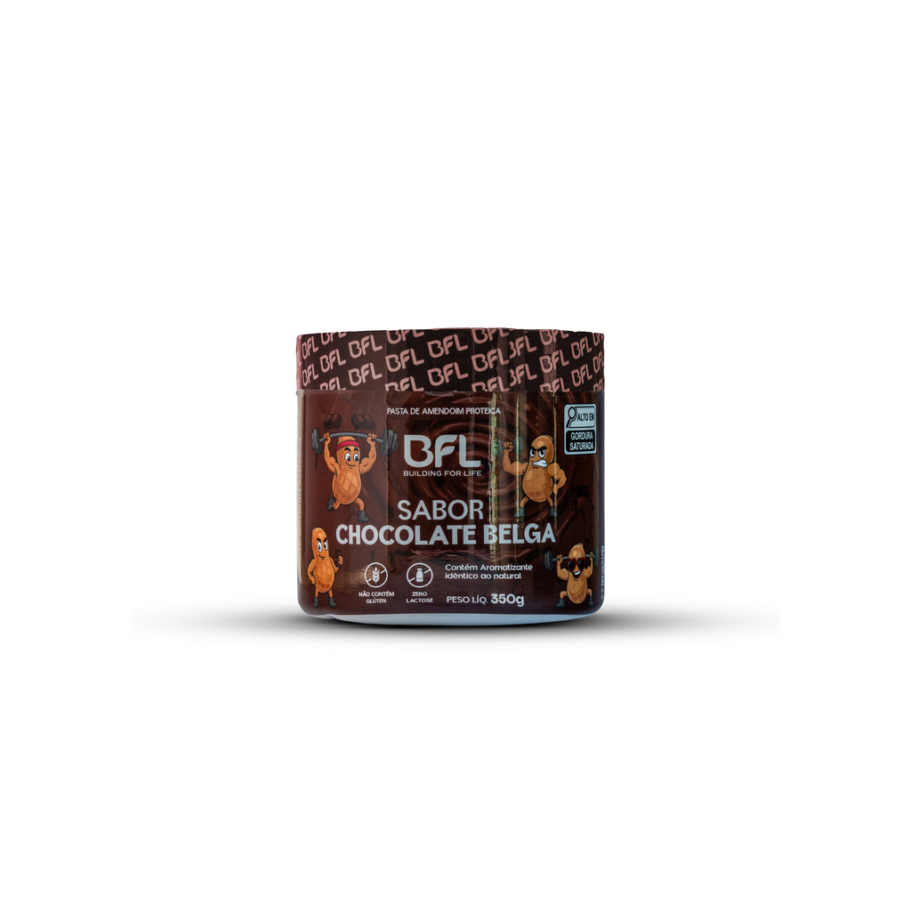 Pasta de Amendoim Proteica (Chocolate Belga) 350g