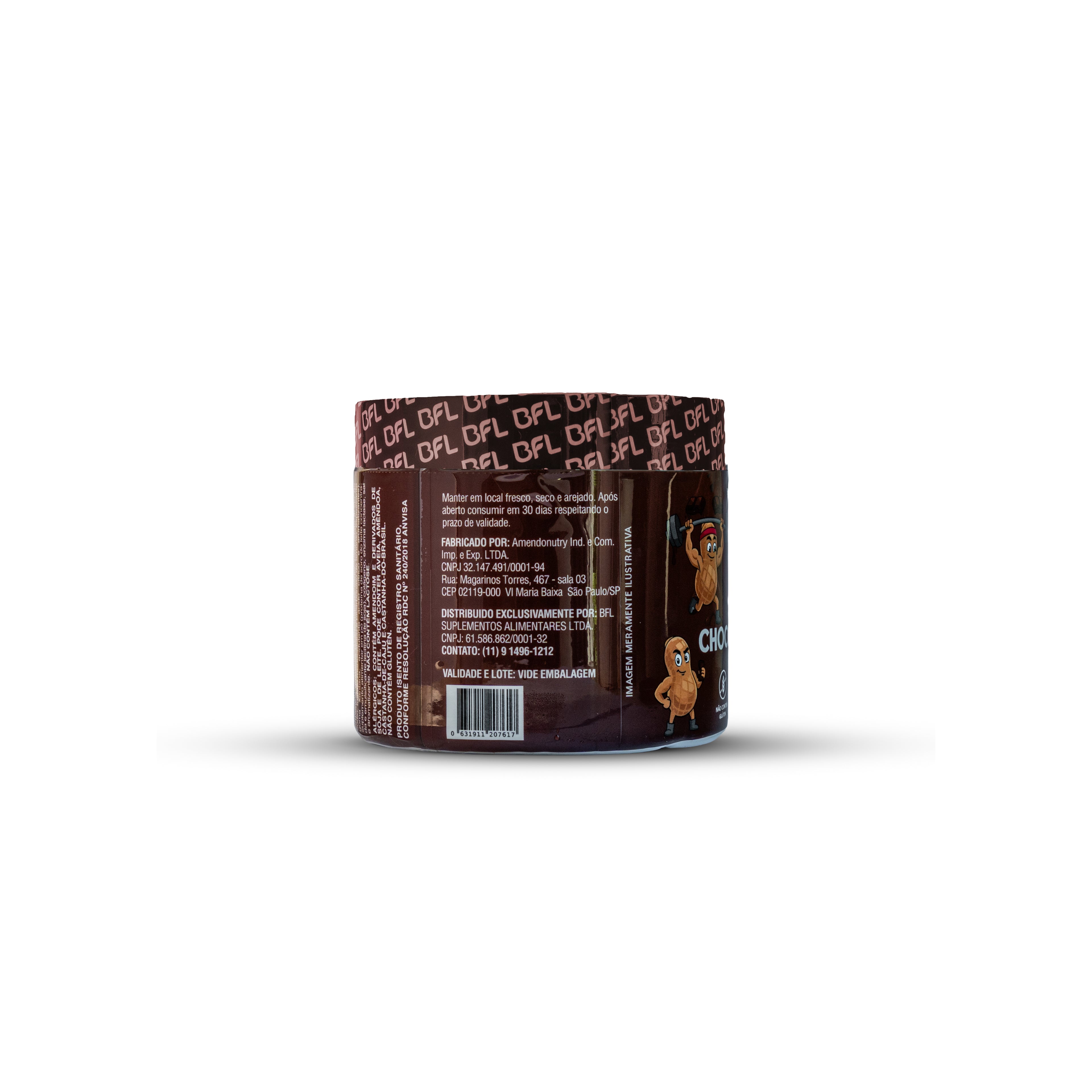 Pasta de Amendoim Proteica (Chocolate Belga) 350g